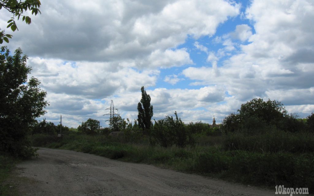Тучи в голубом