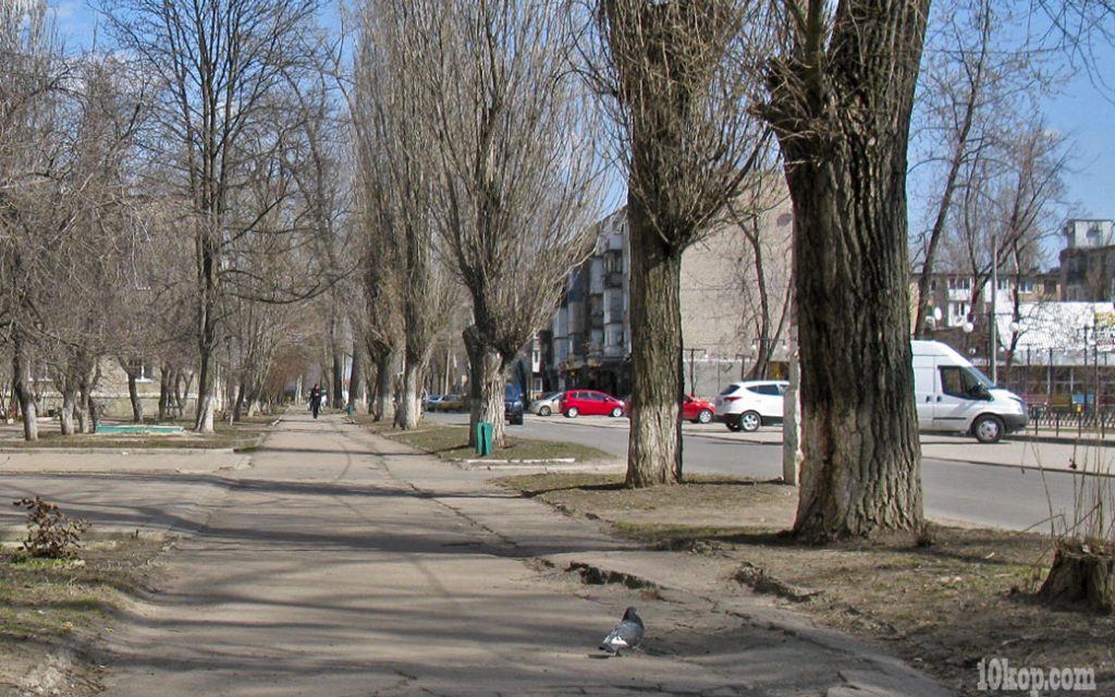 Улица Гагарина. Авдеевка.