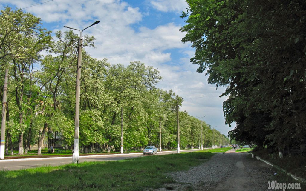 Проспект Центральный.   Авдеевка.