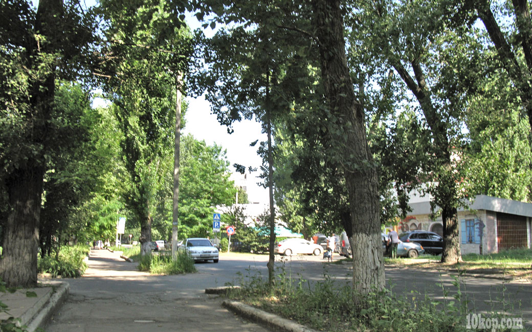 Улица Молодёжная. Авдеевка.
