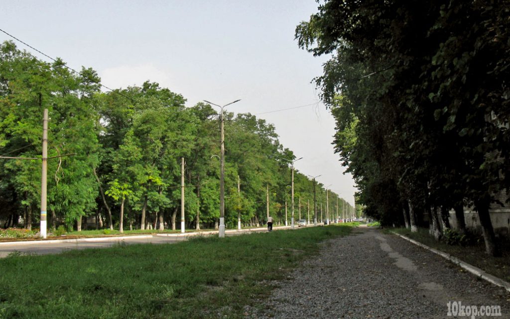 Проспект Центральный. Авдеевка.