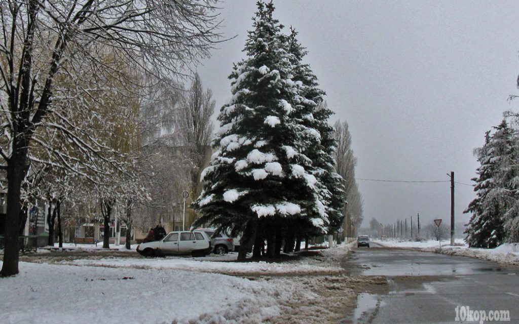 Авдеевка. Зимние картины.