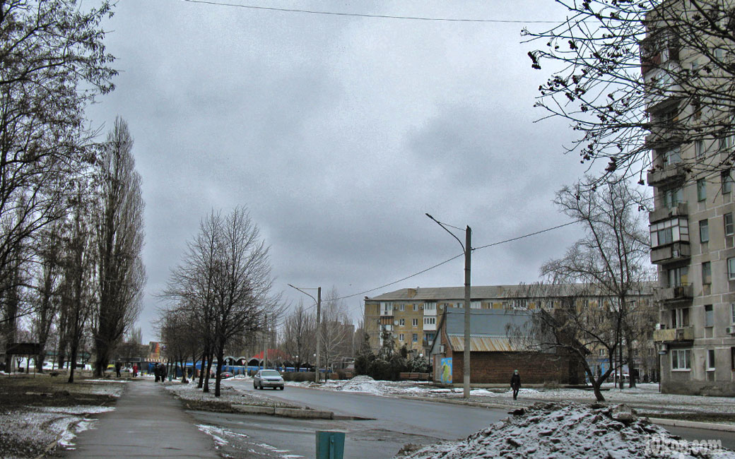 Авдеевка. Улица Коммунальная.