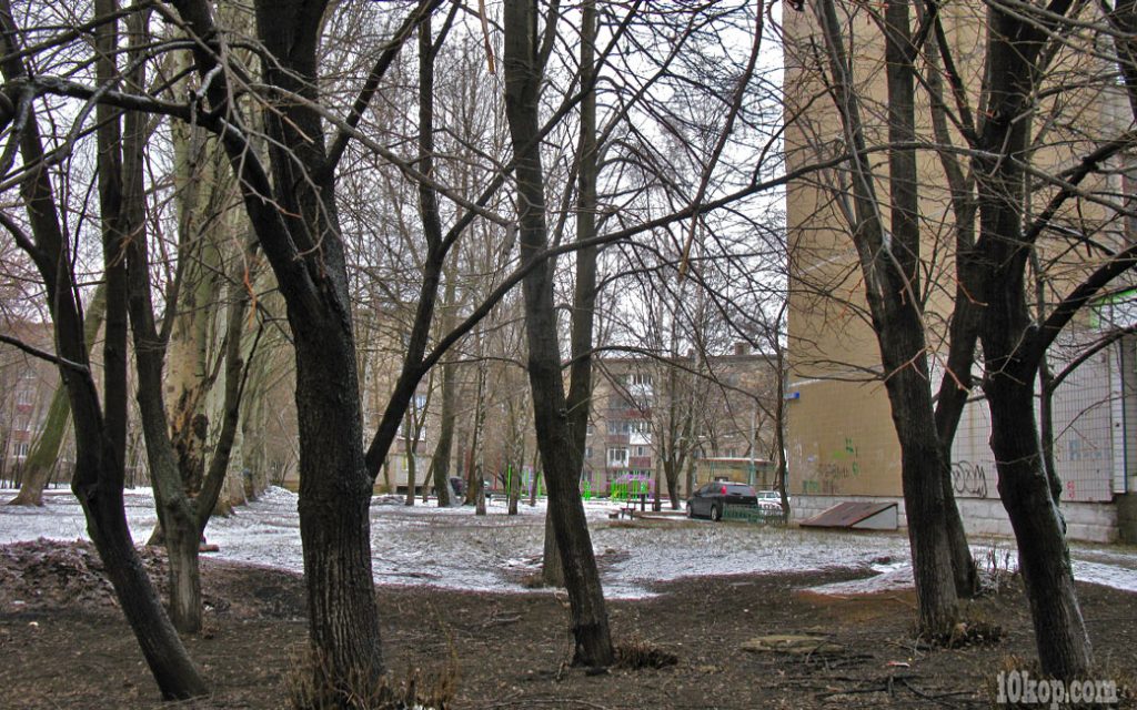 Авдеевка.  Улица Коммунальная.
