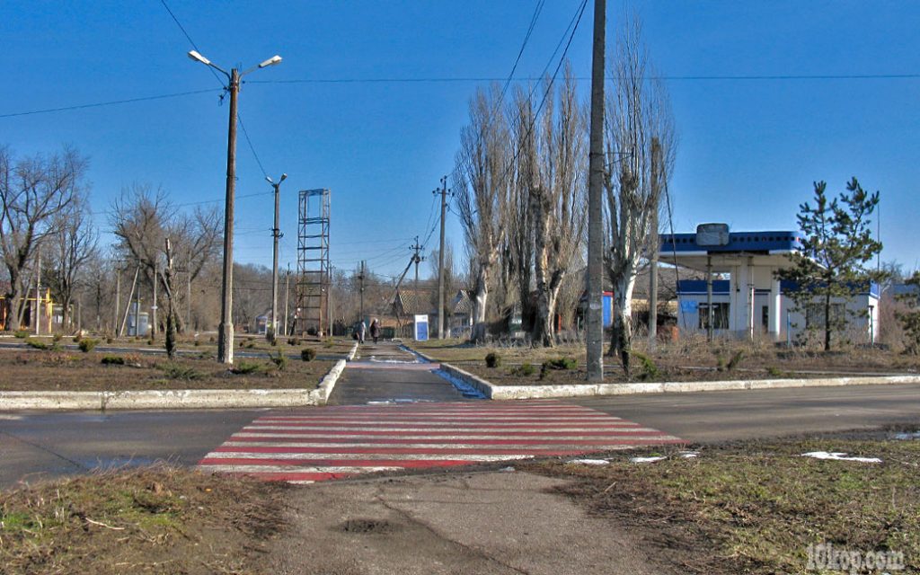 Авдеевка.  Уголки города.