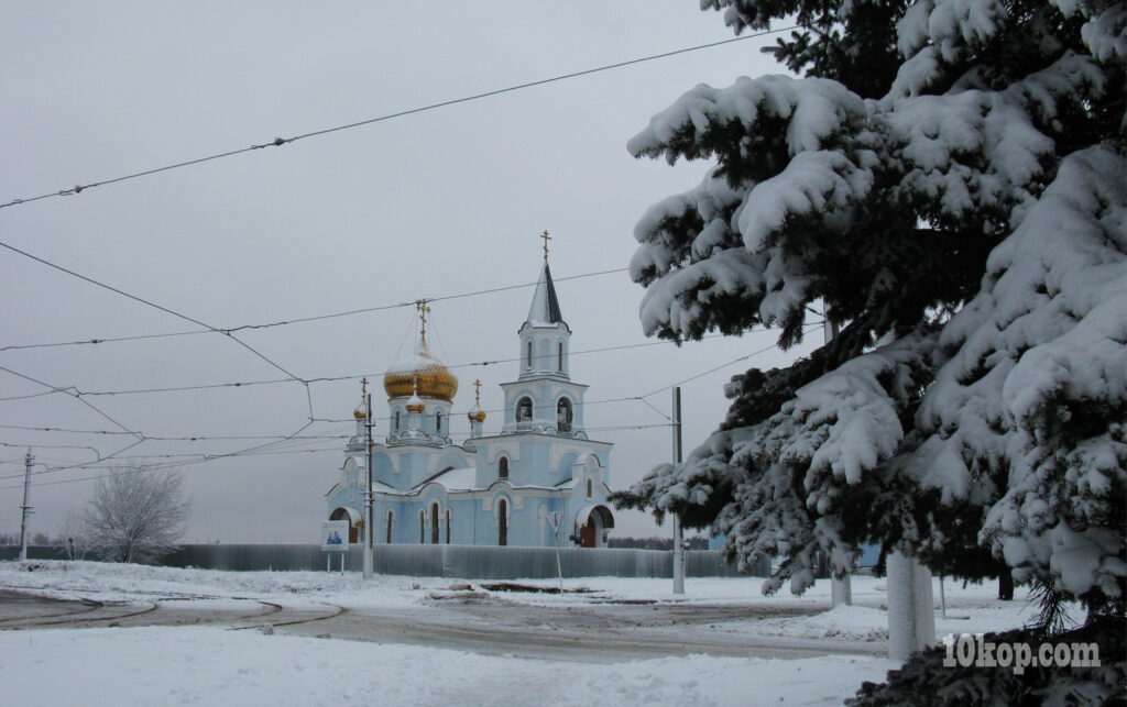 Авдеевка. Храм Марии Магдалины. 02.01.2012 год 09:06