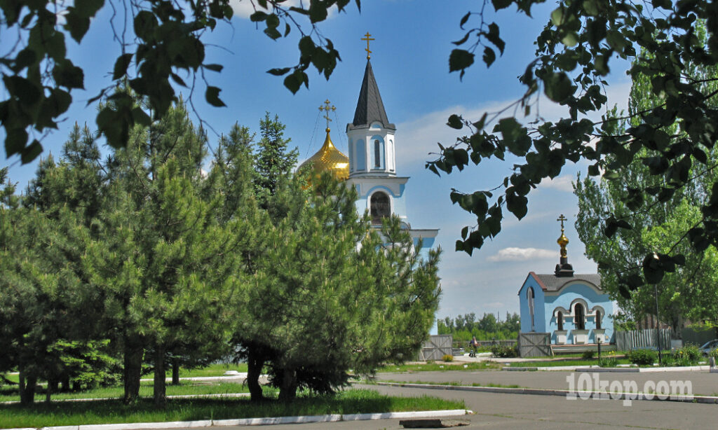 АВДЕЕВКА. ХРАМ МАРИИ МАГДАЛИНЫ.  23.05.2017  13:03
